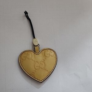 Gucci Heart-Shaped cellphone charm
